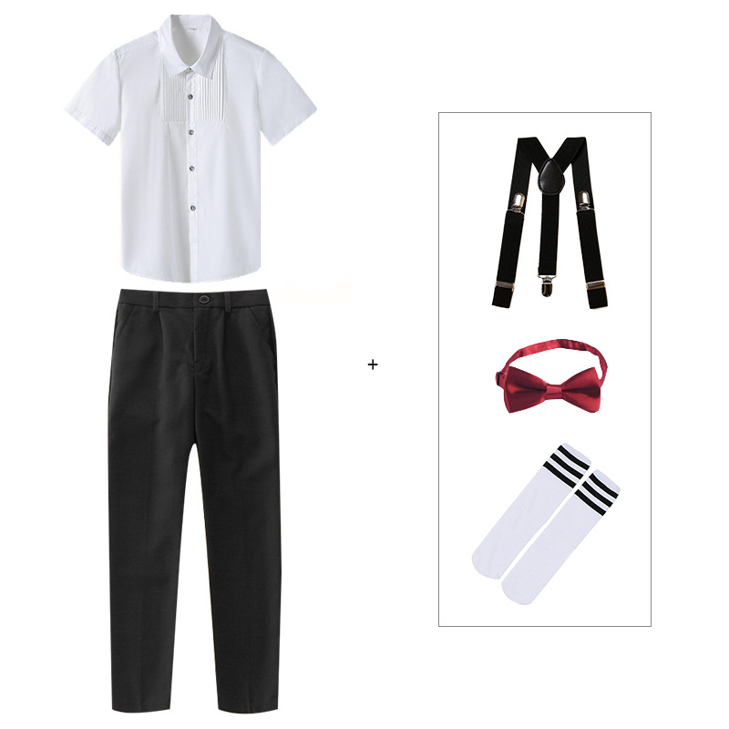 Nuevo uniforme escolar de jardín de infantes para niños foto de graduación 61 uniforme de rendimiento de coro uniforme de clase de estudiante de escuela primaria traje de falda de Liga