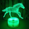 Creative table lamp, touch LED night light, 3D, creative gift