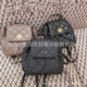 Foreign trade wholesale TB leather backpack fashion nylon cloth shoulder shoulder diagonal bag large capacity bucket women's bag