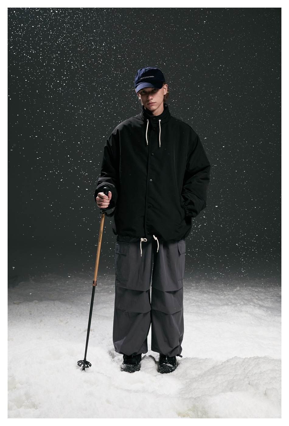 Giacca invernale da uomo in cotone sottile, stile americano, personalizzata, casual, ampia, con colletto alto, da lavoro RW78_voghion.com