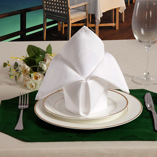 Cotton paper napkins, polyester, 50×50cm