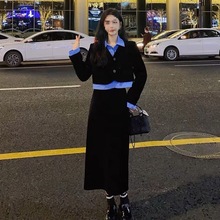 小香风春季两件套裙感春装年春秋新款减龄盐系时尚套装女