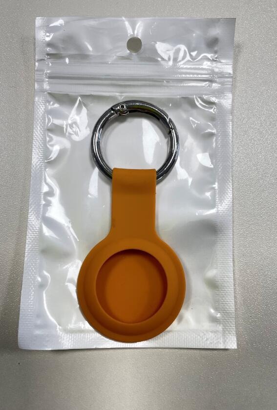 Aplicable a Apple AirTag silicona cubierta de protección airtags localización rastreador anti-perro de ancianos, niños