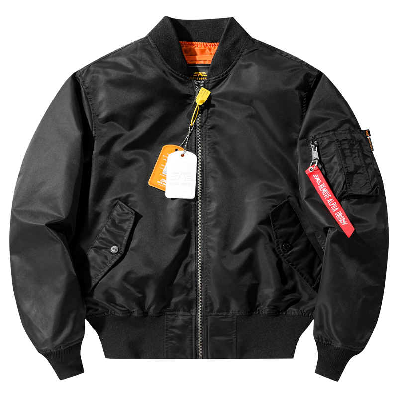 アルファ・マーティン潮牌パイロットジャケット男性秋の薄い野球服ma 1古典的な国境を越えた対外貿易