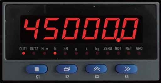 XSB3系列力值显示控制仪 电阻应变式传感器 铝合金 0.05级显示仪