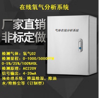氧气分析仪 氧气检测仪 在线氧含量检测仪 降温除湿氧含量报警器
