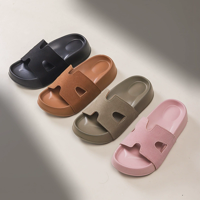 Женские летние пляжные шлепанцы Roman H с ремешком, новинка 2024 года, в стиле феи, с юбкой и толстой подошвой