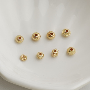 14K����ɫ�A���w������ ������期��\����ѩ����Ƭ diy�Ʒ���