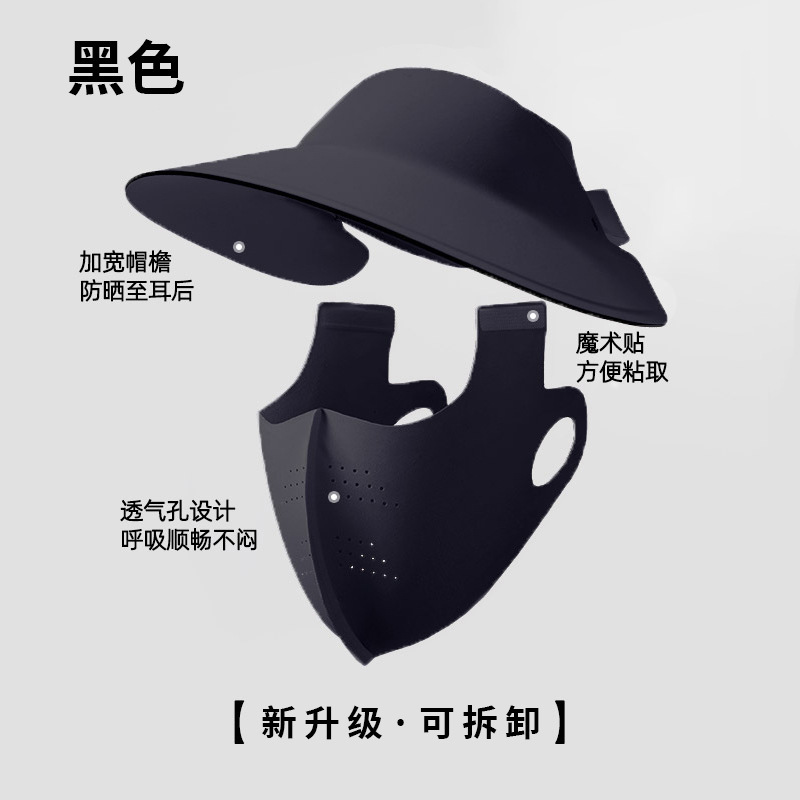 2025 máscara solar multifuncional para proteger la cara, protector de cuello, protector de ojos, máscara de esquina de ojos de hielo transpirable, máscara delgada