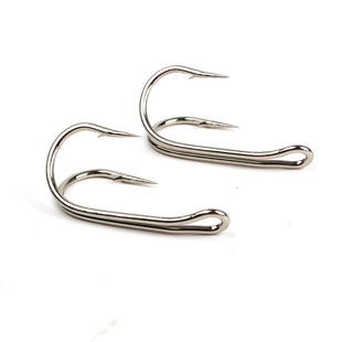 Luya hook two anchor hook two hook Thunder frog hook fish hook chicken claw hook black fish hook VIB Thunder frog hook fishing gear Taobao