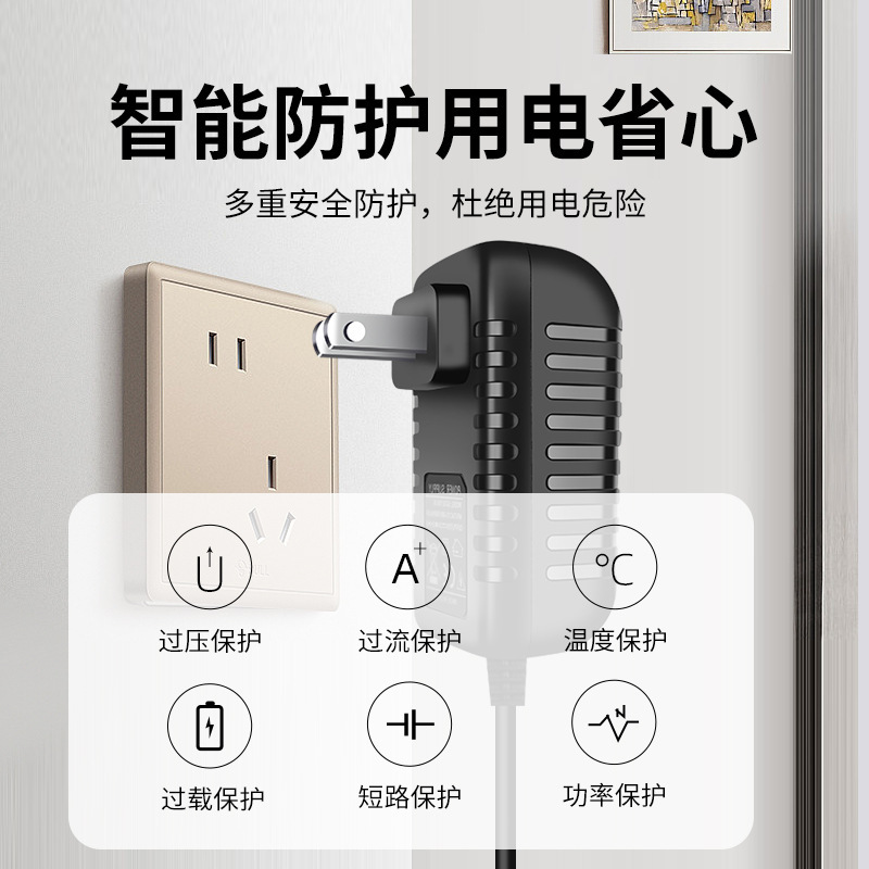 5v6 v9v15v24v12v1 a2aスイッチ電源アダプタ充電器監視LEDランプスタンド付き化粧鏡|undefined