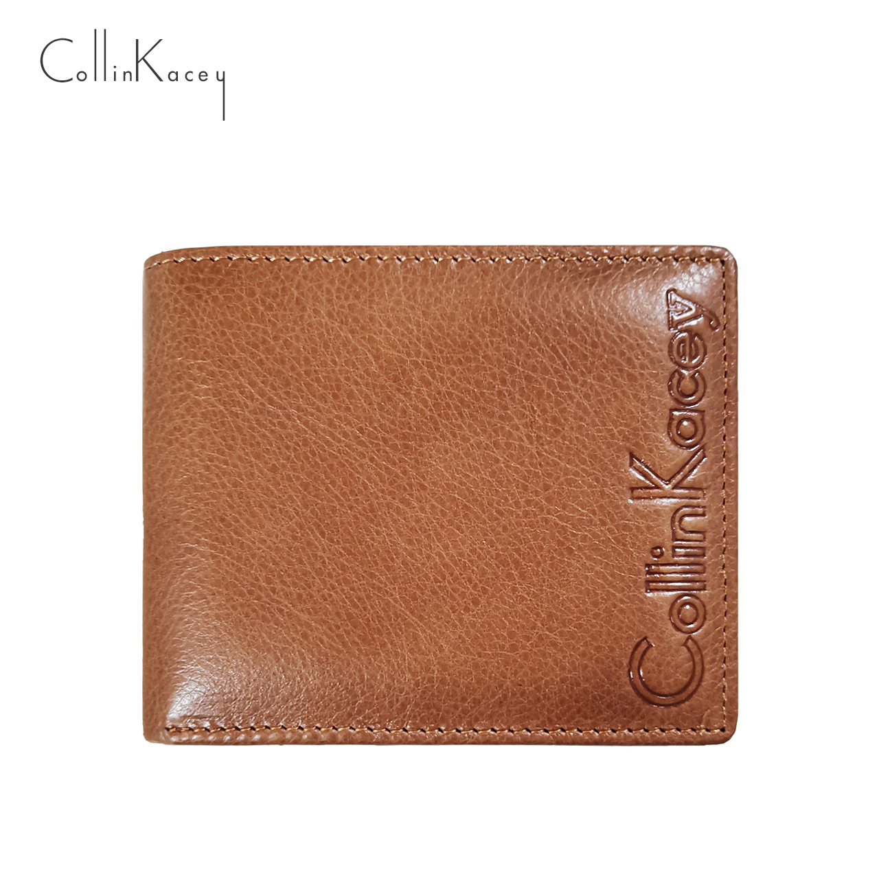 Nueva Cartera de piel de vaca de los hombres de la bolsa de identificación ocasional de la moda corto de plata bolsa de negocios multi-tarjeta de la cartera de fábrica al por mayor