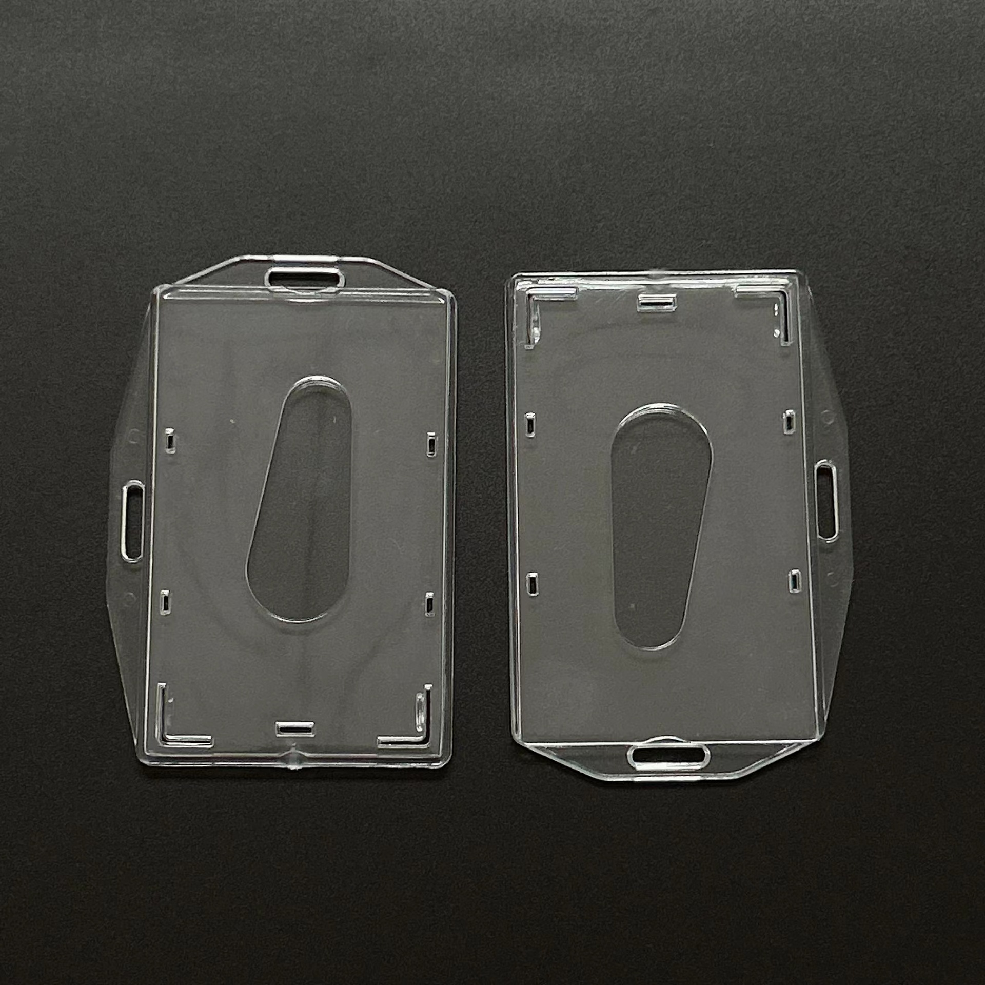 PC material de dos vías transparente cubierta de la tarjeta de Certificado de moldeo por inyección integrada horizontal y vertical cubierta de tarjeta de control de acceso comunitario