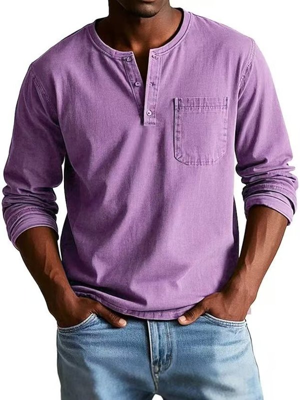 Amazon クロスボーダー メンズ 秋冬 ラウンドネック 長袖 Tシャツ スリムフィット 通気性 プルオーバー カジュアル 長袖 ボトムス シャツ - トップス|undefined