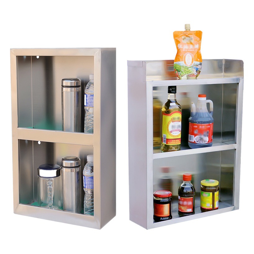 Wall Hanging Stainless Steel Cup Holder Hotel Catering Rear Cabinet Thermos Cup Placing Rack Wall Tea Cup Rack Staff Cup Rack