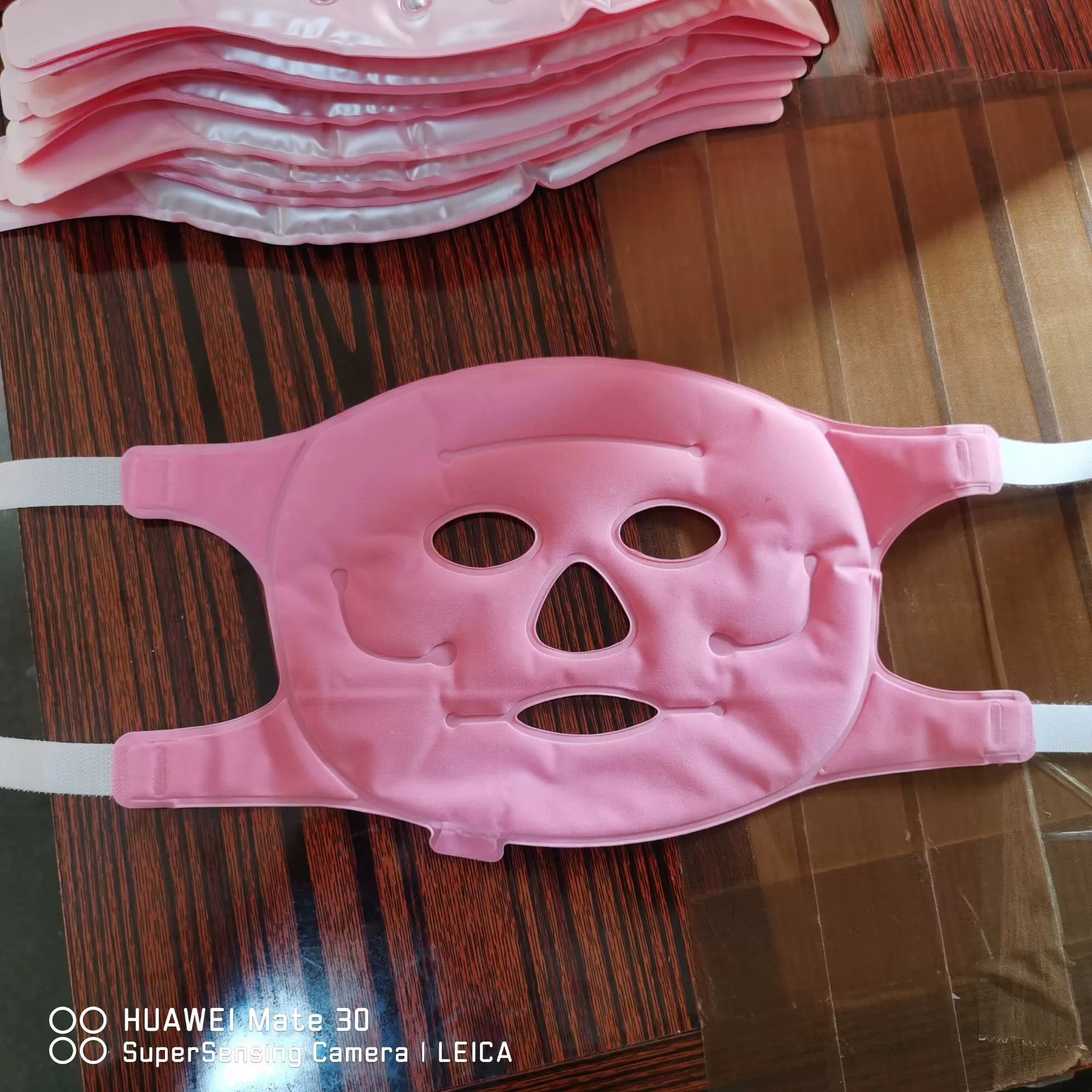 Турмалиновая маска с горячим и холодным компрессом, гель-магнитная маска, многоразовая магнитная маска для глаз, маска для лица, коралловый порошок для лица