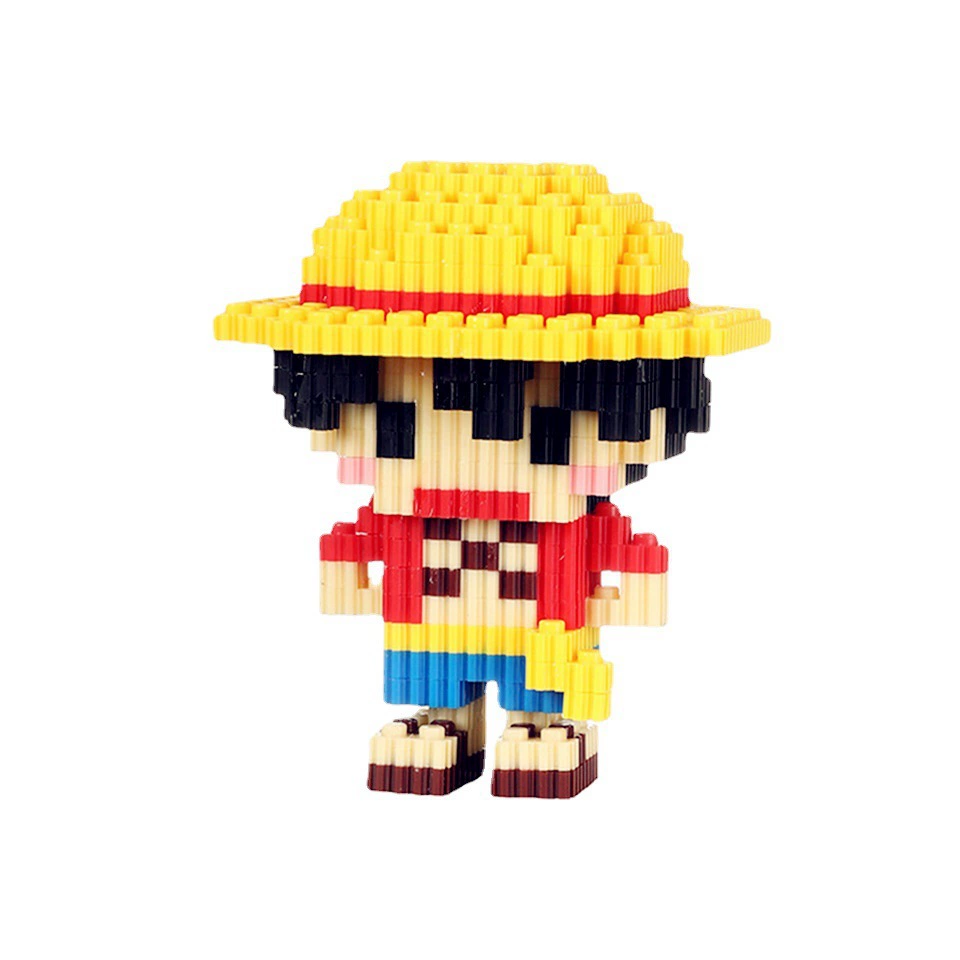Constructor, cartoon toy, small particles