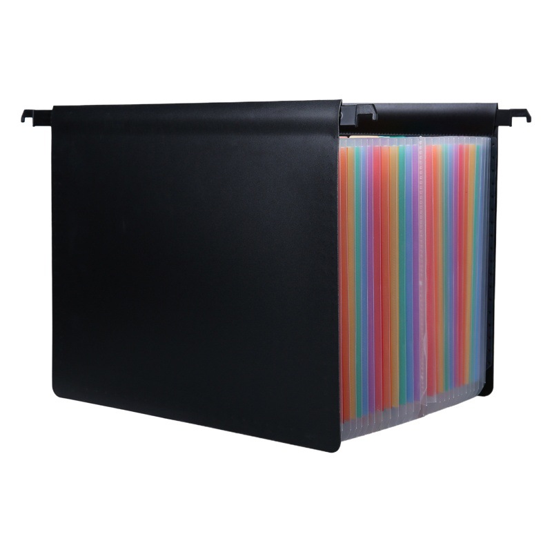 25 rejilla de gran capacidad bolsa de órgano A4 multi-capa bilateral colgante Prueba de papel archivo de almacenamiento de organización bolsa al por mayor