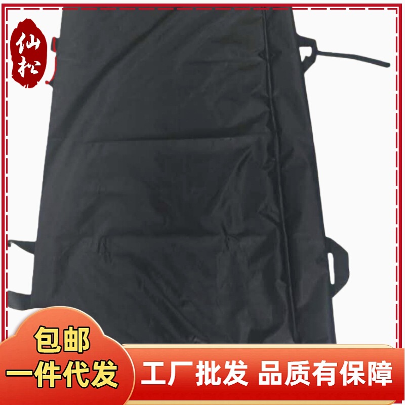 Black Oxford Waterproof Body Bags Are Available in Stock, Double-Layer Waterproof Body Bags, Oxford Cloth Body Bag Manufacturer