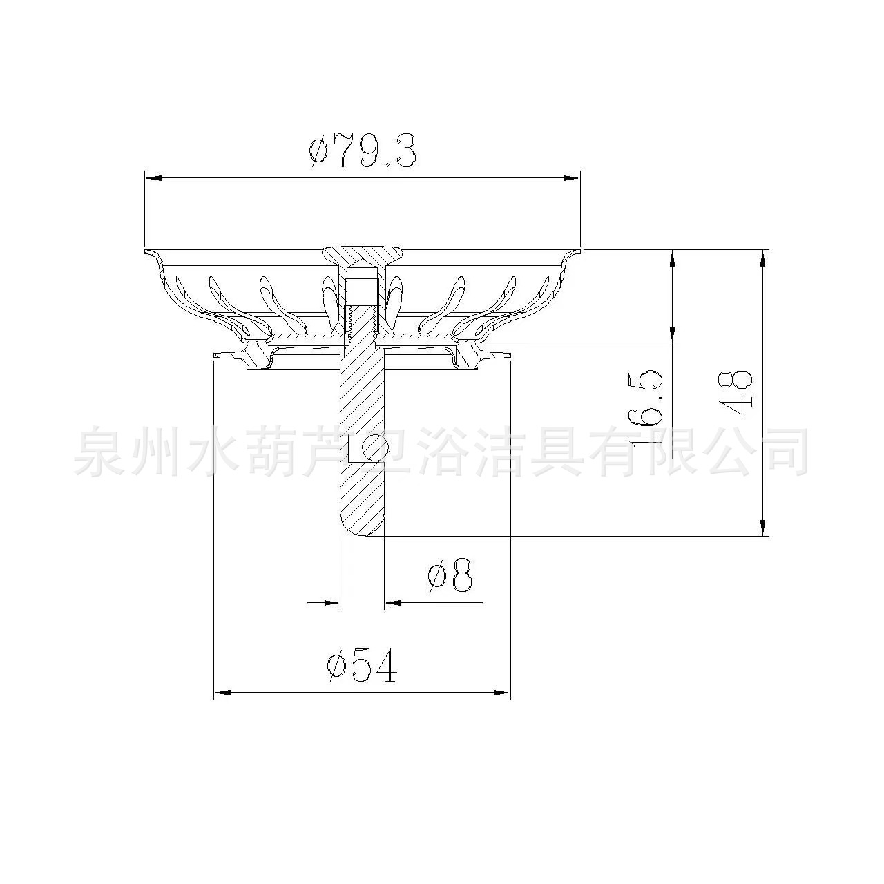 Celebridad de Internet Amazon alto diámetro 79mm estilo europeo fregadero la cocina escurridor cuenca vegetal intercepción tapa