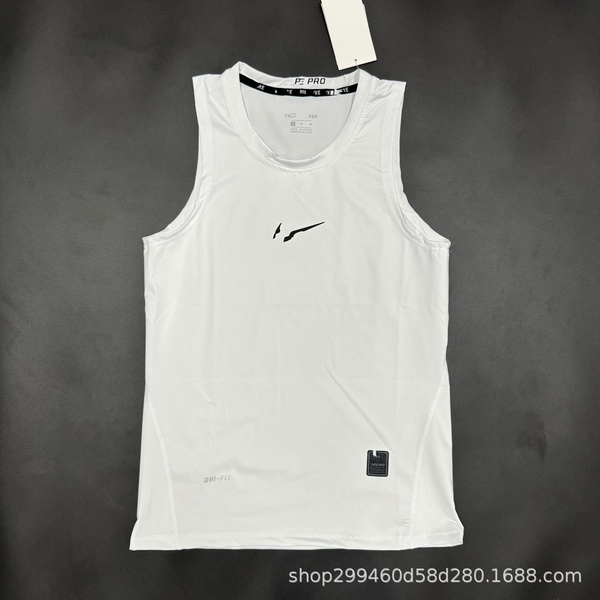 255 스타킹 조끼 화이트