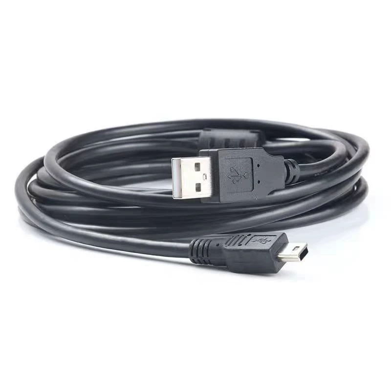 Мини USB V3 дата-кабель для видеорегистратора, Wi‑Fi карты, T-образный MP3, пожилых устройств, 5P мини зарядный кабель