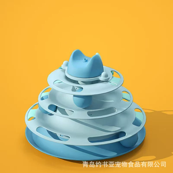 Blue turntable