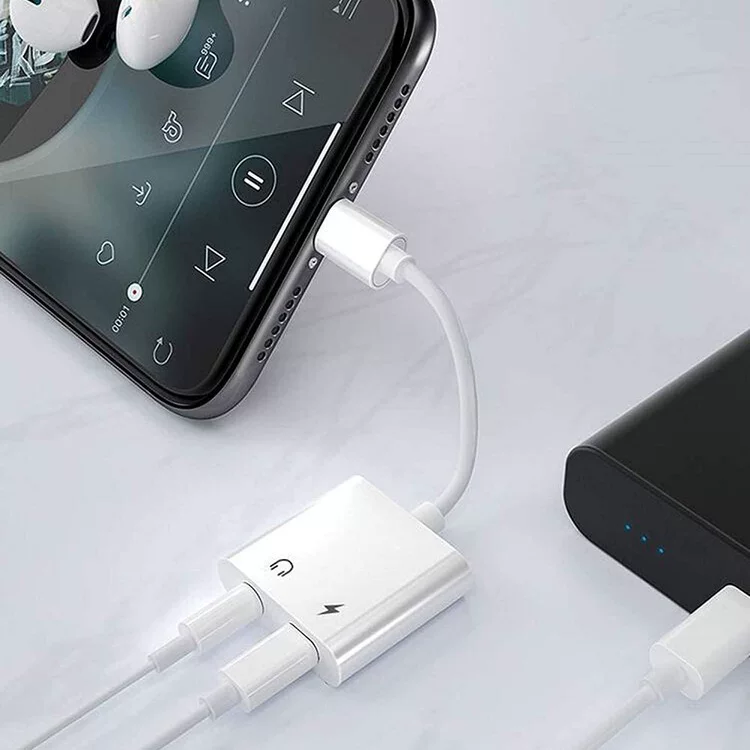 Совместимый для iPhone 12, наушники, адаптер-кабель, 3,5 мм, Bluetooth