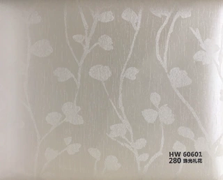 2023新款PVC包覆膜 工厂直销  HW 60601珠光礼花包覆膜