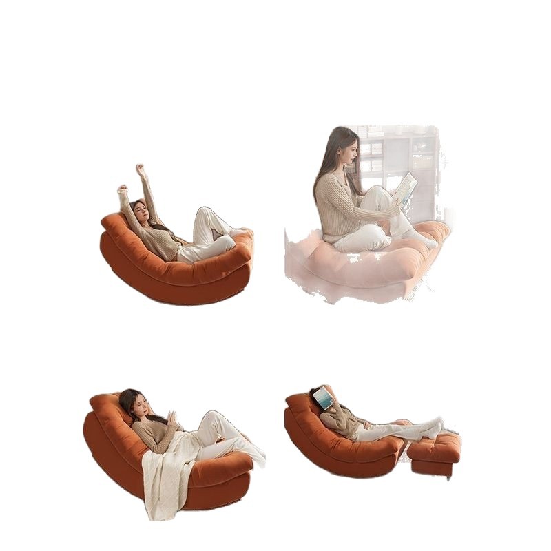 Silla de luna agitada, mecedora perezosa, silla reclinable para el hogar de celebridades de Internet, sala de estar, balcón, sofá individual, siesta para adultos, ocio