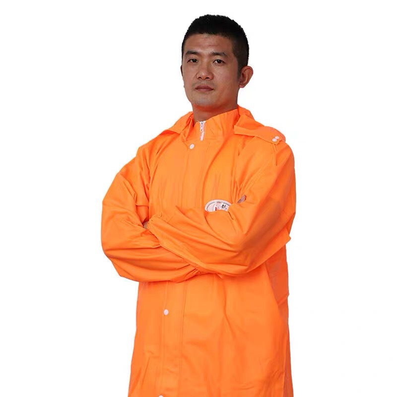 Fisherman Brand Raincoat and Rain Pants Split Set Outdoor Work Sanitation Beef Tendon PVC Full Body Rainproof Poncho for Men and Women