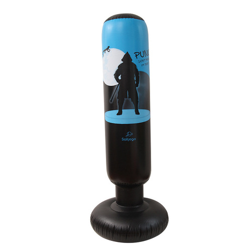 Inflatable vertical household Taekwondo sandbag bag fitness Sanda training equipment tumbler boxing sandbag target