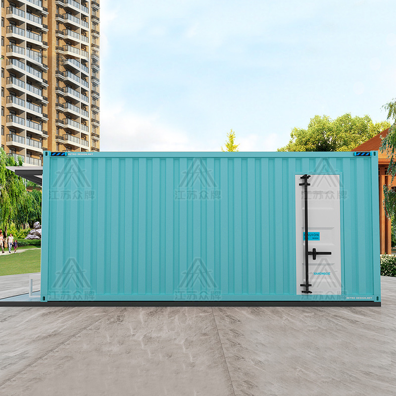 Contenedor Sala móvil Residente al aire libre Casa de familia Contenedor Oficina Descanso Sala de recepción Sala de sol creativa