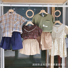 糯言新款夏一二线品牌童装折扣尾货清仓直播货源批发巴拉巴拉潮童