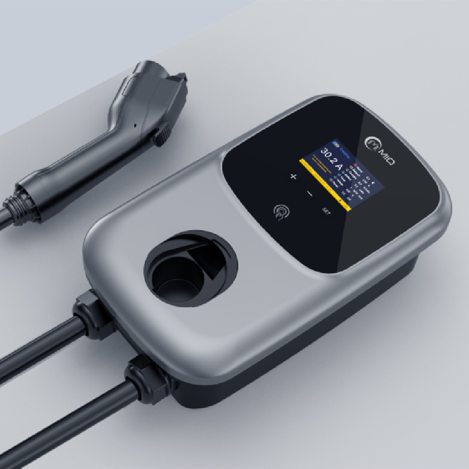 UL ETL CE认证新能源电动汽车充电桩7KW 11KW 22KW家用交流充电枪