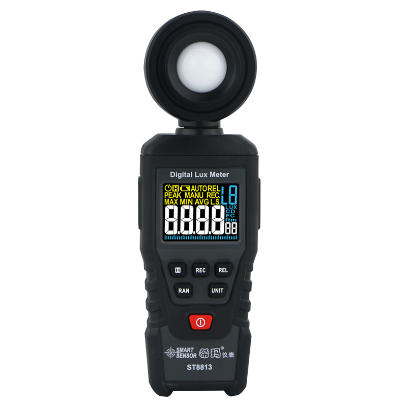 希玛照度仪光照度计光度检测仪室内外光强度测量仪测光仪ST8813