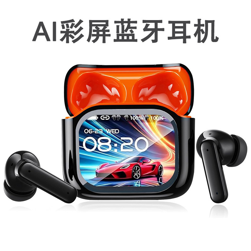 Auriculares Bluetooth inalámbricos con pantalla a color