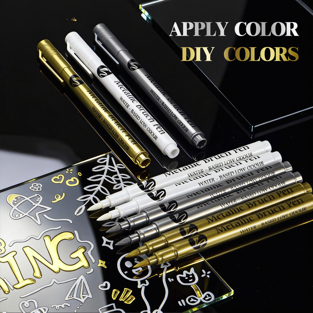 Metal acrílico hermoso lápiz de invitación para la temporada de graduación de la firma de la pluma de metal artesanía suministro transfronterizo
