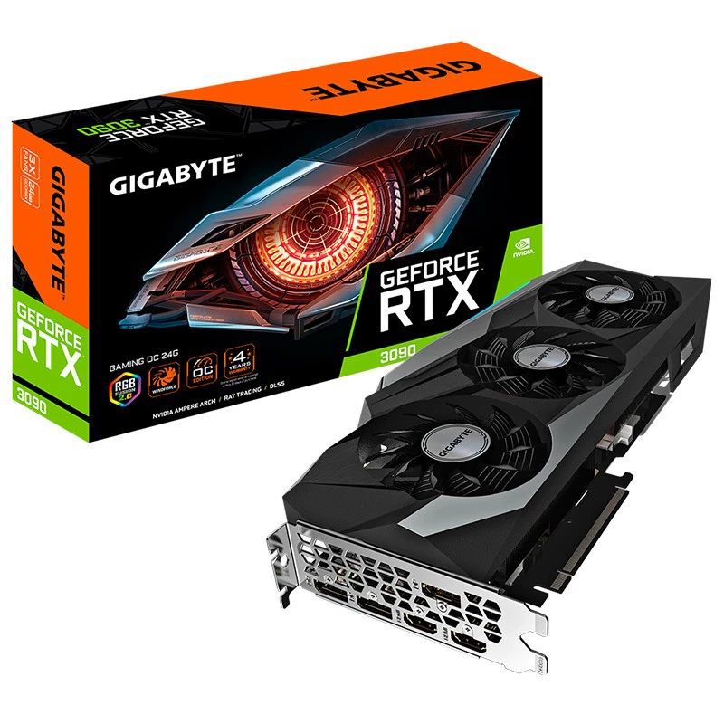 Применимый Gigabyte RTX3090 24G Magic Eagle Desktop Magic Gaming Gaming Card Design Rendering