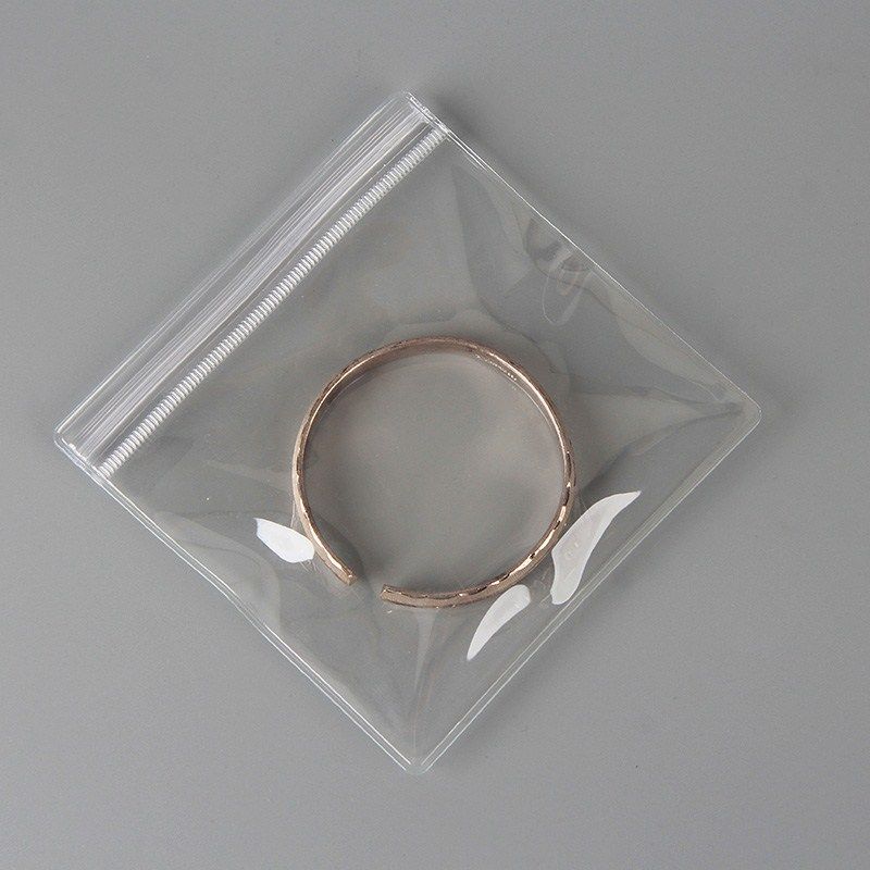 Casual, Daily Occasion 1 Piece Plastic Simple Style Casual Daily Transparent Jewelry Packaging Bags