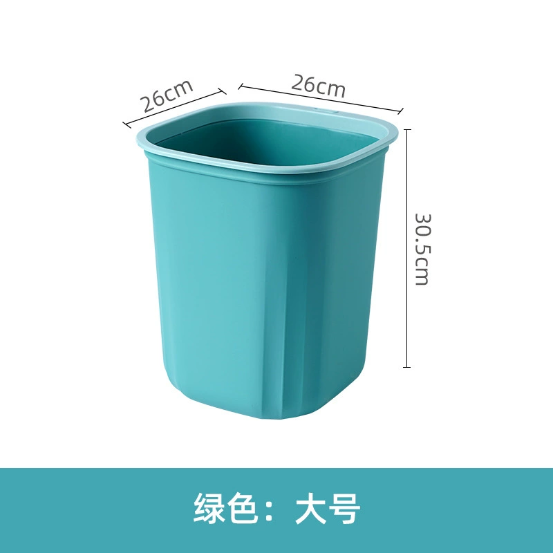 Creative capacious garbage can for living room