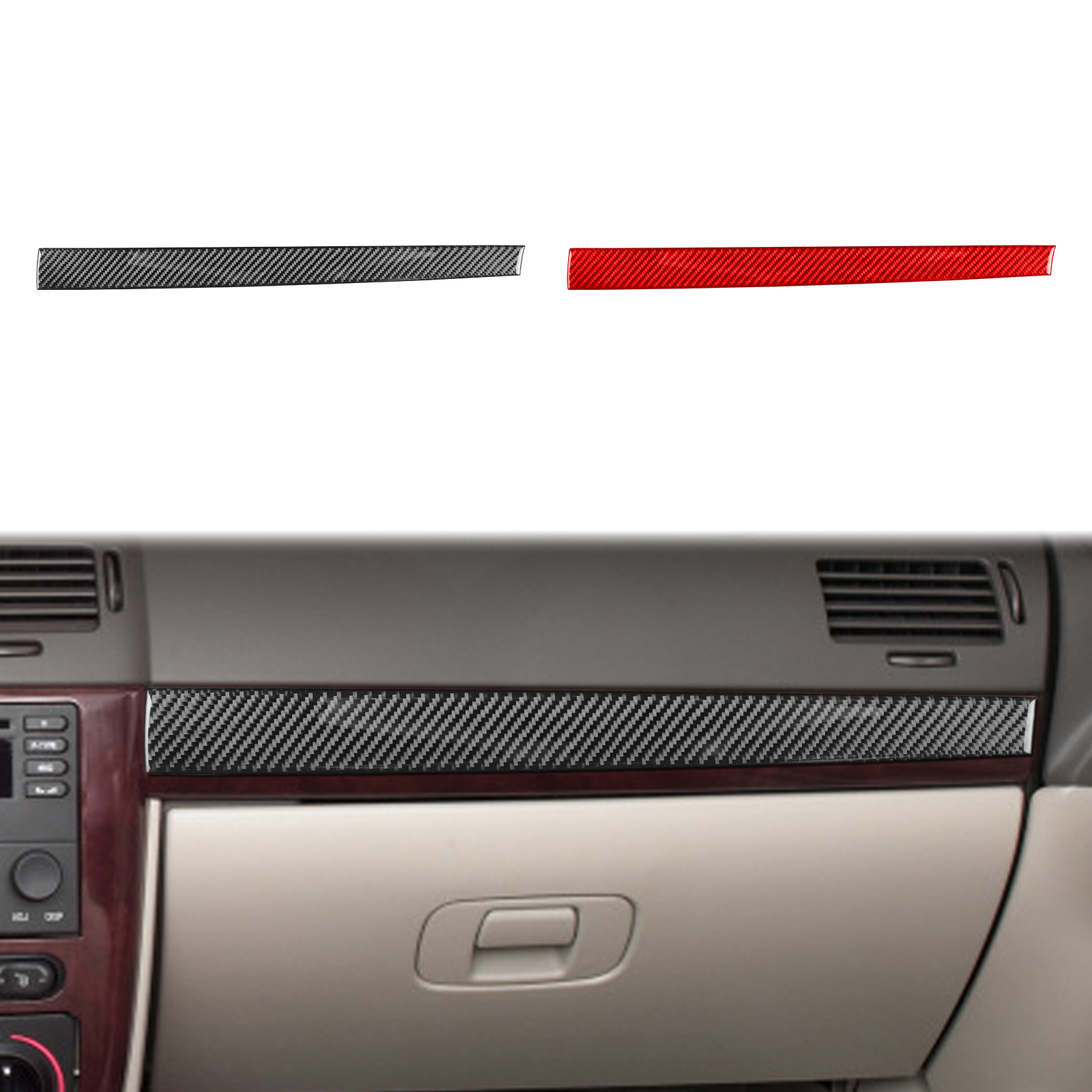 Suitable for Chevrolet 05-10 Cobalt carbon fiber interior modification central control gear steering wheel car lifting