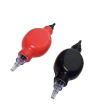 廠家現貨雙扁球黑白氣閥 充氣設備橄欖球 乳膠雙孔沖氣球