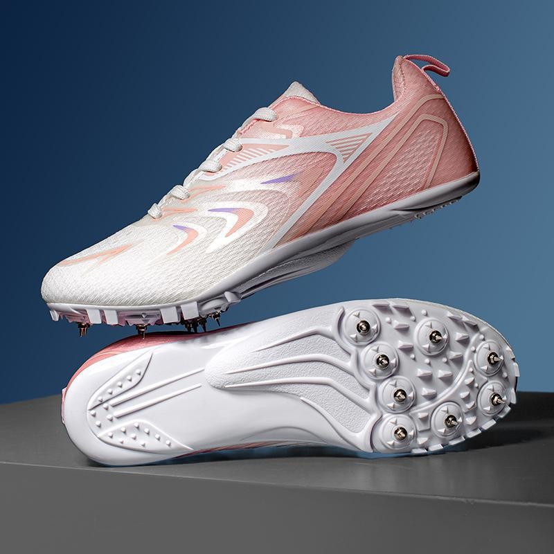 Zapatillas de Atletismo con Clavos para Estudiantes TPU Transpirable para Pista