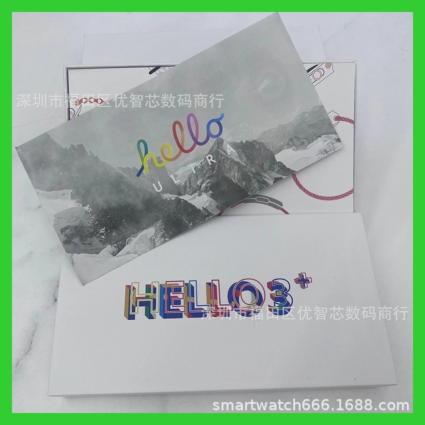 Nuevo Hola reloj 3 reloj inteligente 2,04 pulgadas AOLED HD pantalla 4GB memoria deportes