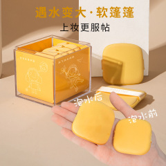 バターのパフのセットの箱の乾湿の両用のエアクッションのパフの泡の水は大きくなります。