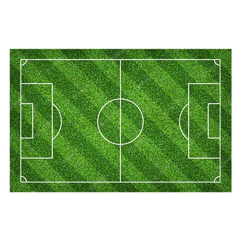 Estadio verde alfombra Copa del Mundo en casa dormitorio sala de estar sofá completo mesa de café manta juego absorbente resistente a las manchas