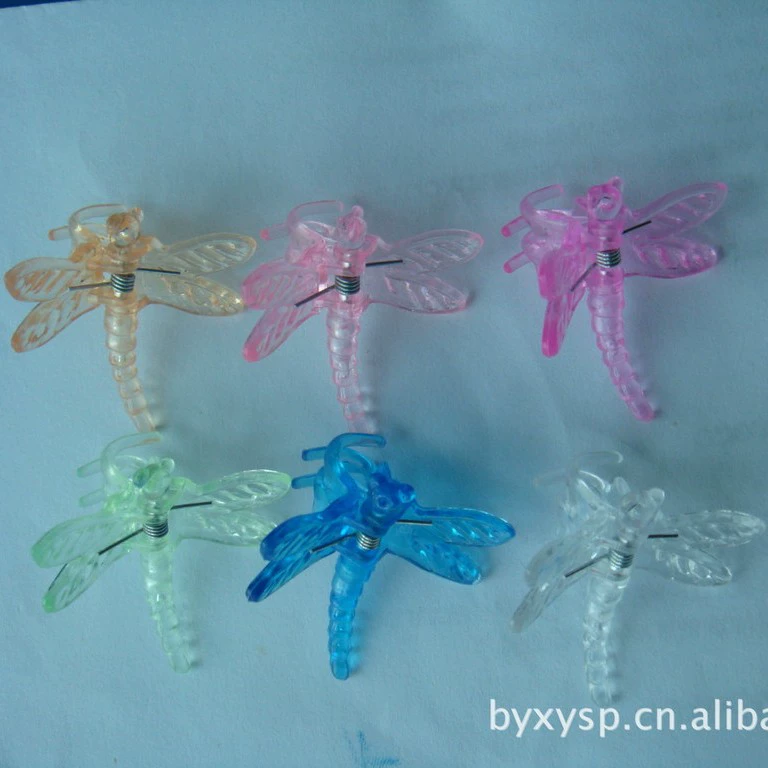 Зажим фаленопсиса в форме стрекозы Зажим фаленопсиса Пластиковый зажим для орхидеи