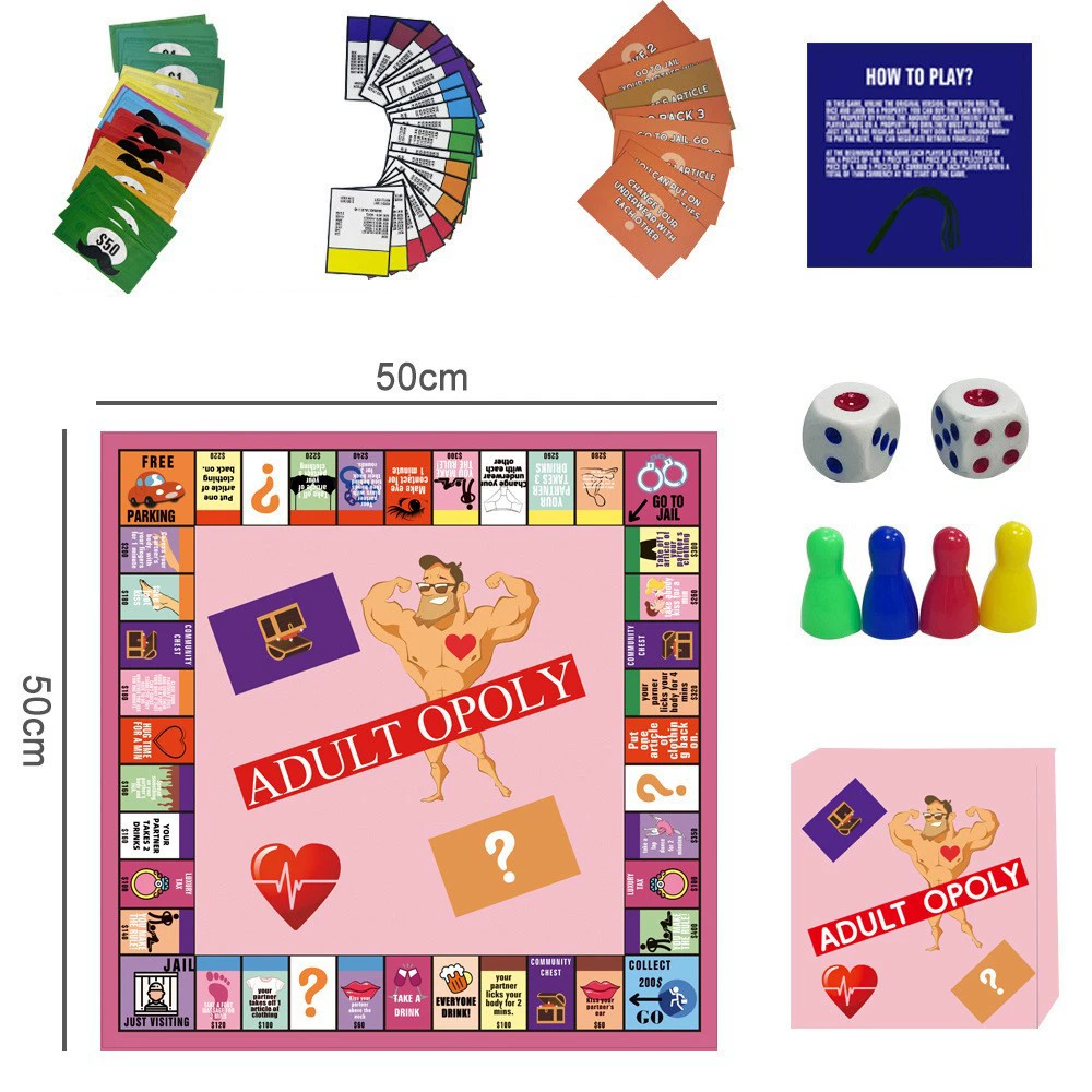 Новинка кросс-бордерный продукт пара шахмат Adult Couple Game Night Night Dating Game Night
