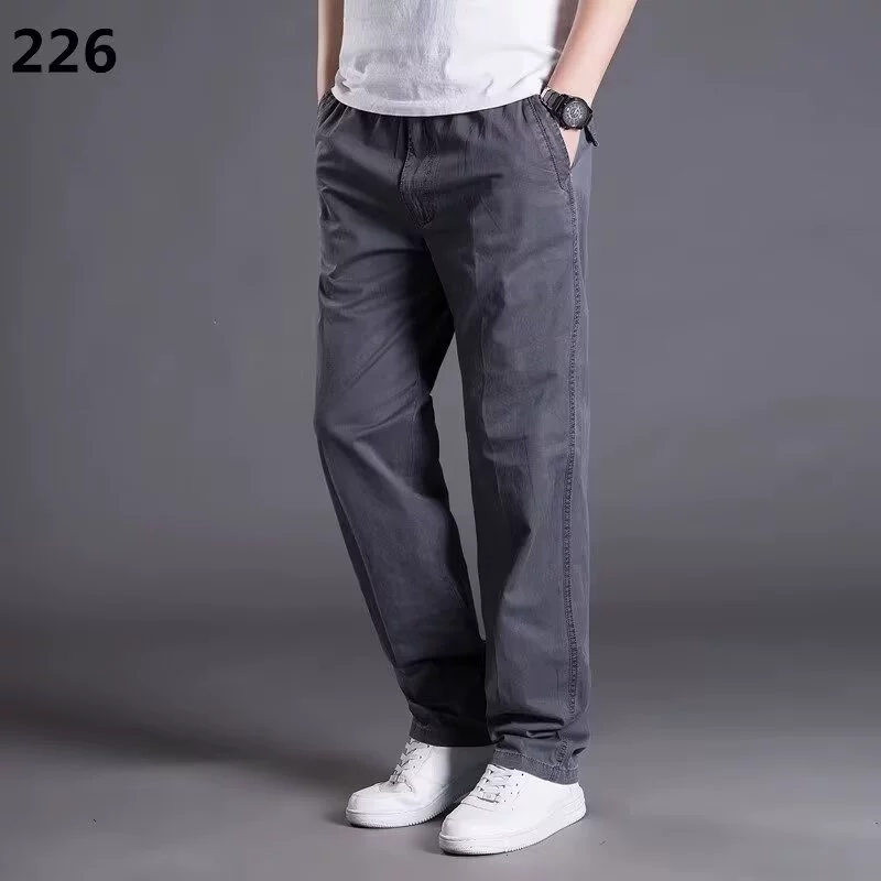 Путешественные повседневные брюки, oversize, свободный прямой крой